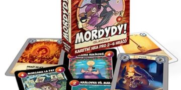Recenzia: MORDYDY – Islandika, kartová hra k sérii Morgavsa a Morgana, Petr Kopl